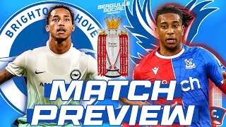 MATCH PREVIEW Crystal Palace vs Brighton [upl. by Anesusa]