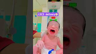 LSCS operation delivery👶🏻viralvideos ytshorts viralvideo youtubeshort viralvideo l [upl. by Salbu993]