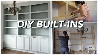 DIY Dining Room Builtins [upl. by Ellswerth]