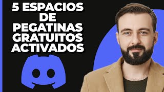 ¡NUEVO 5 ranuras de stickers gratis en el servidor de Discord [upl. by Retsbew]