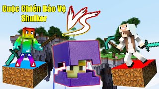 MINI GAME  CUỘC CHIẾN BẢO VỆ SHULKER  NOOB BÁN HÀNH CHO CỪU [upl. by Witha]