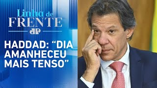 Fala de Haddad sobre vitória de Trump foi ‘cortina de fumaça’ para alta do dólar  LINHA DE FRENTE [upl. by Annaor]