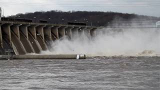 Conowingo Dam Susquehanna River Spill Conditions [upl. by Tnek]