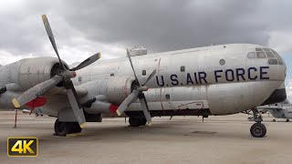 Walk Around US Air Force Boeing KC97L Stratotanker [upl. by Kola]