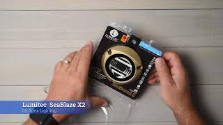 Lumitec SeaBlaze X2 LED Underwater Light by Apex Lighting [upl. by Lerat10]