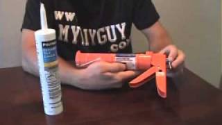 How To Load A Caulk Gun [upl. by Darin]