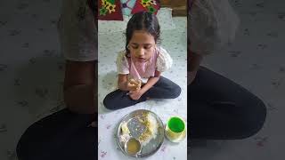 কিউট প্লেটে পছন্দের খাবার খেলাম foryou viralshort food tasty cutebaby minivlog shorts [upl. by Rehpoitsirhc]