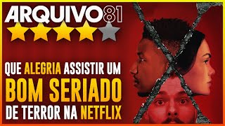 ARQUIVO 81 foi MUITO BOA  Crítica da Série Arquivo 81 Netflix [upl. by Daveda255]