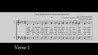 Lord Enthroned in Heavenly Splendor  Orthodox Western Rite Hymn [upl. by Leiru577]