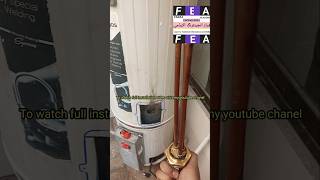 How to convert old water geyser to electric at homegeysergas water heater conversion to electric [upl. by Maloy]