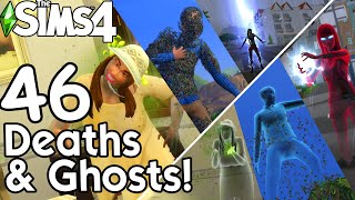 The Sims 4 Guide to ALL 46 DEATH TYPES and Ghost Abilities 2024 [upl. by Elayne44]