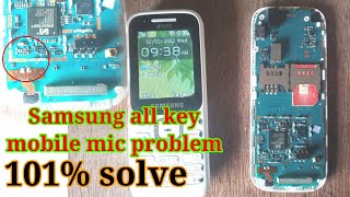 Samsung B310E mic jumper  Samsung all keypad mobile mic problem solve [upl. by Shayna]