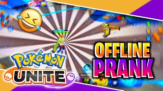 Offline Prank In Pokemon Unite 😂Pokemon Unite Funny GameplayPokemon Unite Hindi Gameplay [upl. by Aluor821]