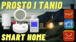 SMART HOME  PROSTO I TANIO  ZIGBEE KONFIGURACJA INSTALACJA SMART LIFE TUYA z Aliexpress [upl. by Genesa]