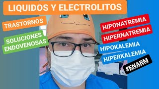 ✅✅LIQUIDOS Y ELECTROLITOS TRASTORNOS EN EL ADULTO [upl. by Blake]