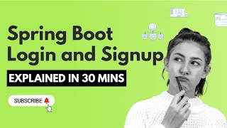 Spring Boot  User Login and Registration Tutorial  In 30 Mins   Spring boot Series [upl. by Maltzman246]