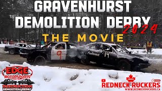 Gravenhurst 2024 Demolition Derby Movie [upl. by Bluh206]