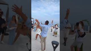 Cool wedding in Ibiza at Hard Rock lugotti saxophone wedding boda shortvideo shortsviral [upl. by Elkcim]