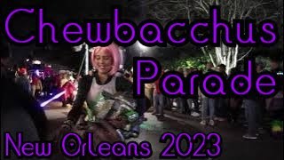 Chewbacchus Parade New Orleans Mardi Gras 2023 [upl. by Hyde]