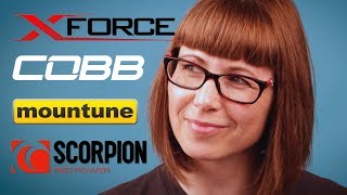 Exhaust System Comparisons  Xforce Cobb Scorpion Mountune for Focus RS MK3 [upl. by Lewanna]