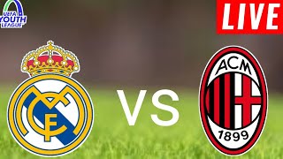 Real Madrid U19 vs AC Milan U19 Live Score l Uefa Youth League 202425 l Full Match [upl. by Axela700]