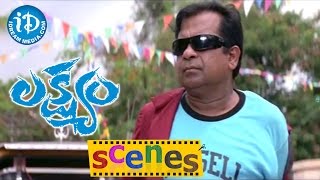 Lakshyam Movie Scenes  Brahmanandam Plans to Kill Gopichand  Comedy Scene [upl. by Nylodnew]