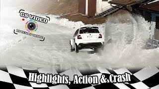 Highlights Action amp Crash  Open Day 43° Trofeo Automobilistico Neve e Ghiaccio Enego 300122 [upl. by Rayford]