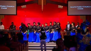 Agape Family Church Youth Choir  LIVE PERFORMANCE AT THE CHRISTIAN GOSPEL CONCERT [upl. by Notfa]