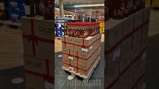 Walking toward Arrivals and Baggage Reclaim at Oslo Gardermoen Airport OSL Norway [upl. by Eissed]