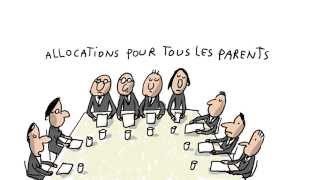 Cest quoi les allocations familiales   1 jour 1 question [upl. by Eivla]