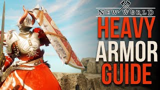 New World  Heavy Armor Guide Multiple Builds Outnumbered PvP [upl. by Nileuqaj]