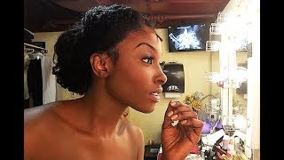 NEW Timoune Understudy Loren Lott Behind The Scenes in Once On This Island On Broadway [upl. by Nosnarb]