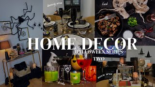 Hosting my first Halloween dinner  Home Decor  Mercy Mogase [upl. by Nalro85]