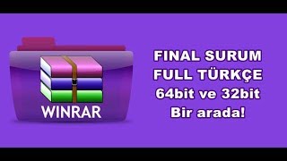 Winrar 3264 Bit Full Katılımsız 2019 [upl. by Etana946]