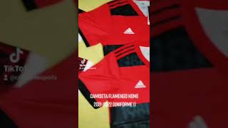 Camiseta Flamengo 20212022 Home Uniforme 1 ⚽✨ Flamengo Mengo nacao rubronegraurubugavea [upl. by Ecinrev246]