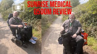 Sunrise Medical Q500M Wheelchaiir review [upl. by Shoshana548]