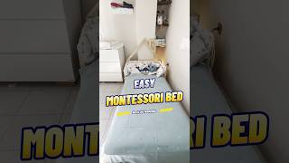 Montessori Bed montessori montessoribed babysleep parenting diy [upl. by Adnyc]