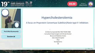 Hypercholesterolemia Focus on PCSK9 Inhibitors  Prof Mick Kumwenda [upl. by Adien]