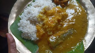 Night jasmine with rice flour and fishBoro village stylevillagethali [upl. by Drain]