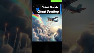 ⚡🌧️CLOUD SEEDING🌧️⚡in DUBAI FLOODSshorts youtubeshortstrending trendingshortsytshortsyttelugu [upl. by Quint930]