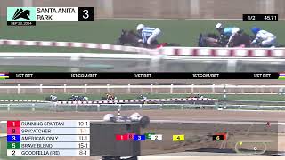 Spycatcher wins Race 3 on Saturday September 28 at Santa Anita Park [upl. by Evslin]