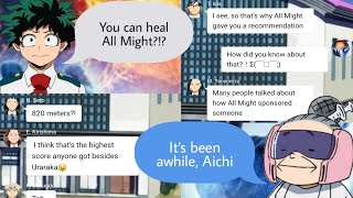 OP yn Expulsion on the First Day MHA x yn Texting Stories [upl. by Avilo]