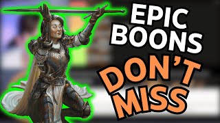 Epic Boon Feats Tier List 2024 Dungeons amp Dragons Players Handbook [upl. by Aneev32]