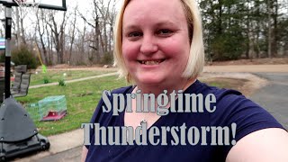 Springtime Thunderstorms 03142024 [upl. by Lewis449]