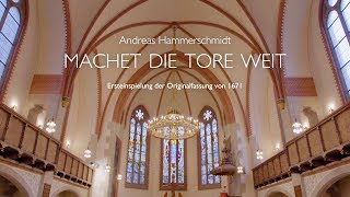 Andreas Hammerschmidt – „Machet die Tore weit“⎜Knabenchor Hannover la festa musicale Jörg Breiding [upl. by Eissehc]