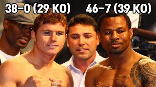 Canelo Alvarez vs Shane Mosley Highlights [upl. by Eednil]