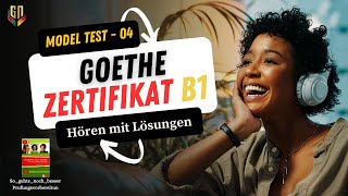 B1 Hören Modelltest 04 So gehts noch besser Prüfungsvorbereitung zertifikat B1 [upl. by Brigitta]