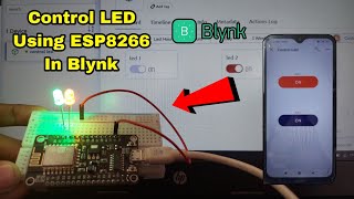 How to Control LED using Nodemcu ESP8266 In Blynk 20  Blynk setup  Tamil  researchtamilan [upl. by Bristow]