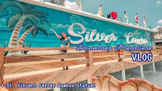 Silver Concha Wave Pool Resort  St Vincent Ferrer Bamboo Statue Bayambang Pangasinan VLOG [upl. by Cas]