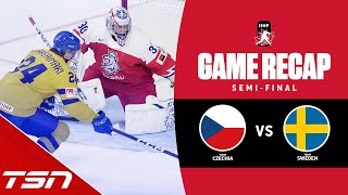 Czechia vs Sweden  2023 World Juniors Highlights [upl. by Sarat]